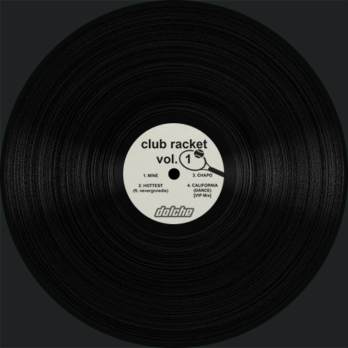 Club Racket, Vol. 1 Album Cover Art